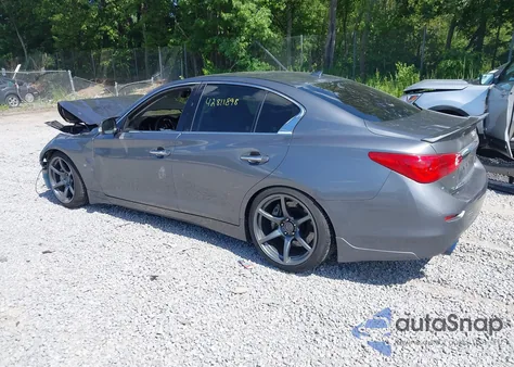 2015 Infiniti Q50 Sport z USA, uszkodzony, nr VIN JN1BV7AR5FM406926
